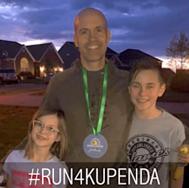 Jon Andrews Runs 4 Kupenda