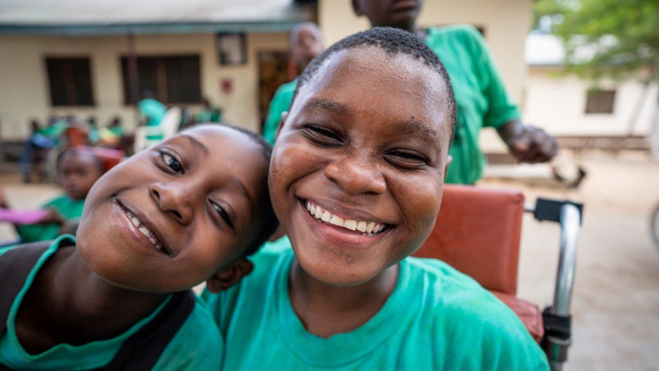 Child smiling