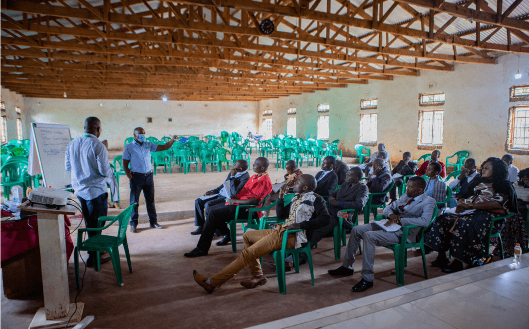 Photo of a disability advocacy workshop